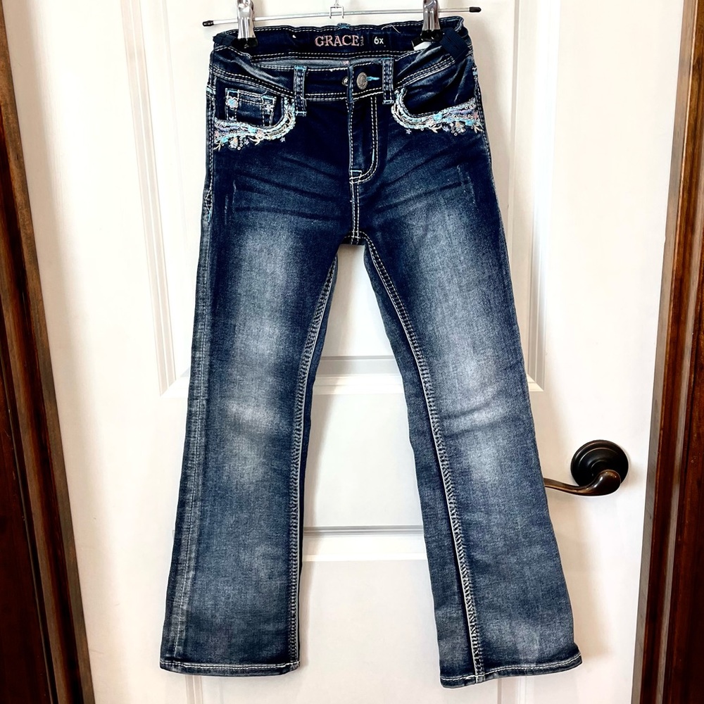 Girls Grace in L.A. Bootcut Cowboy/Western Jeans